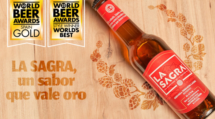 Cerveza La Sagra, elegida mejor cerveza lager del mundo.