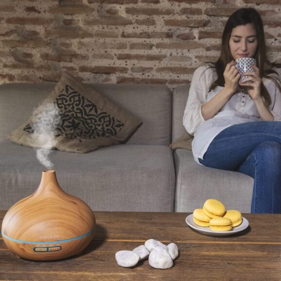 Mujer disfrutando de un ambiente perfecto