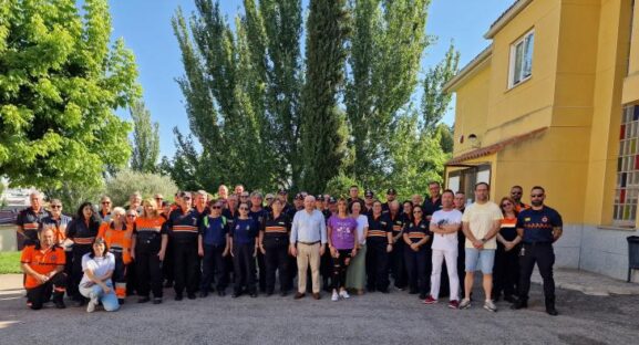 voluntarios de Protección Civil